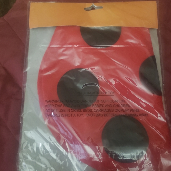 Small dog ladybug costume new - Picture 2 of 2